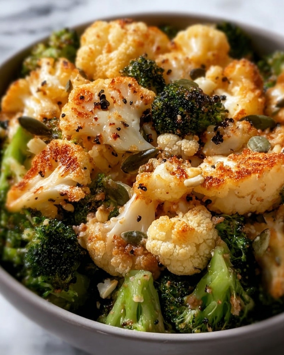 Broccoli Cauliflower Salad Recipe - Recipe Image