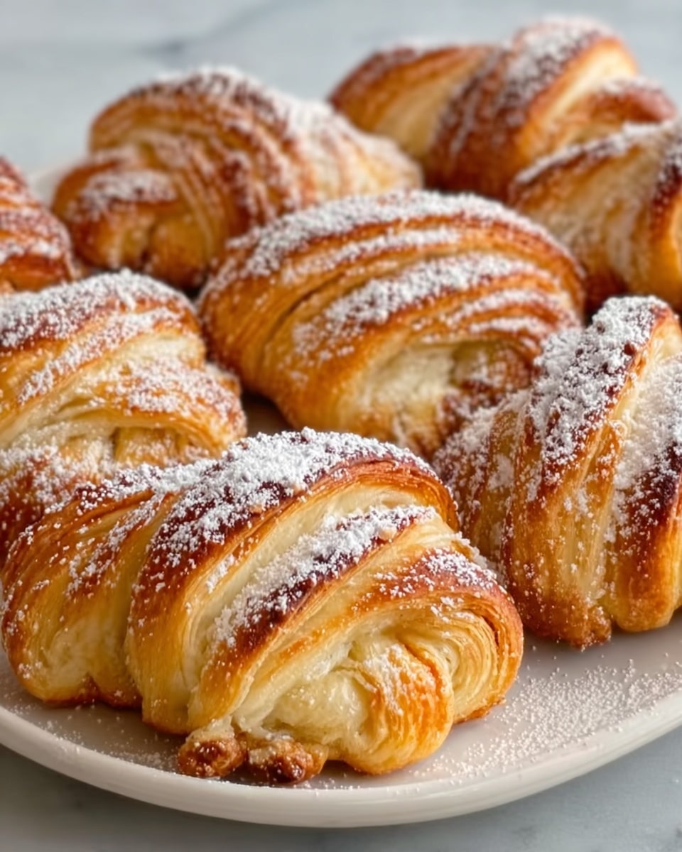 Cinnamon Cheesecake Puff Pastry Twists Recipe - Recipe Image