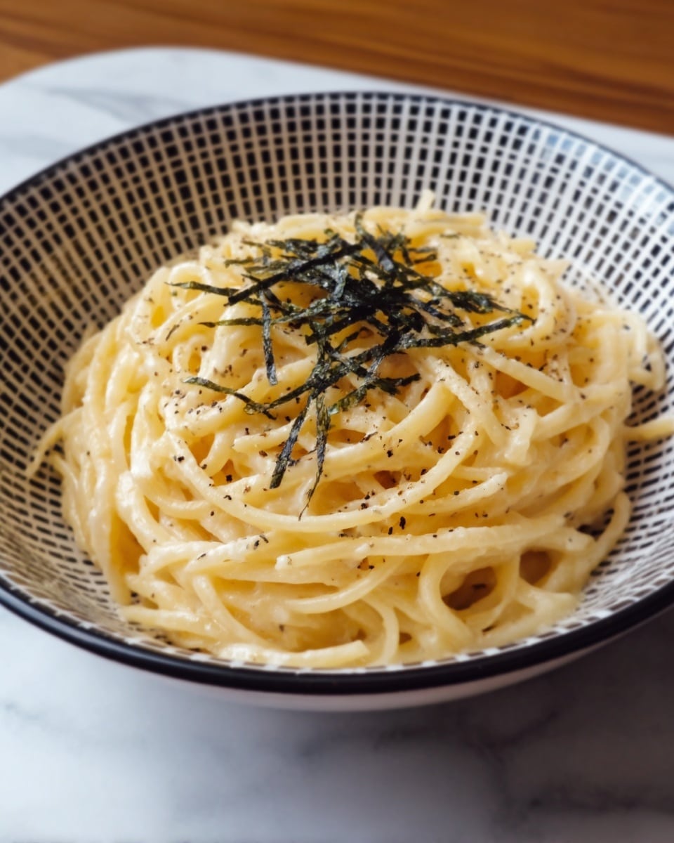 Creamy Mentaiko Pasta Recipe - Recipe Image