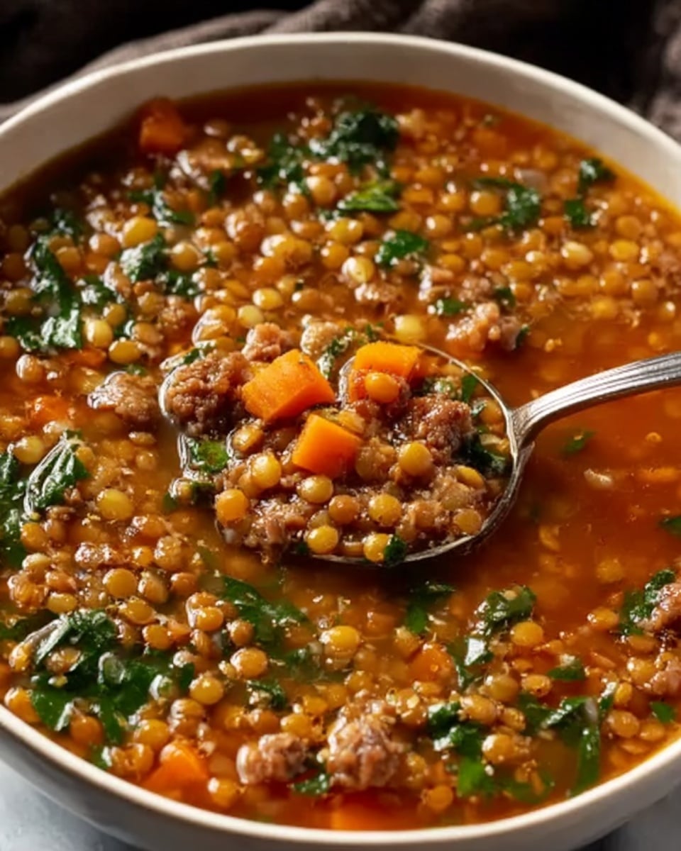 Italian Lentil Soup (Zuppa di Lenticchie) Recipe - Recipe Image