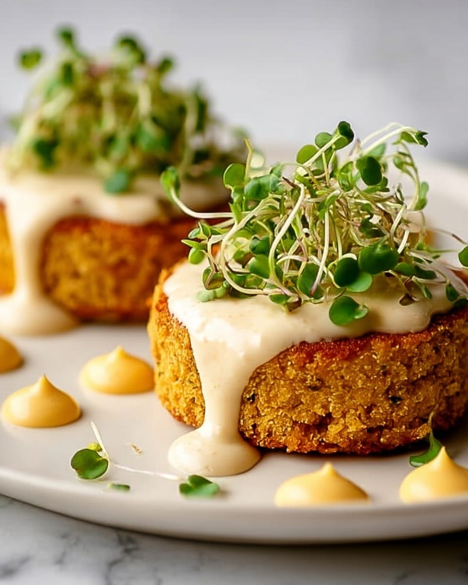 Saffron Risotto Cakes with Lemon Aioli Recipe - Recipe Image