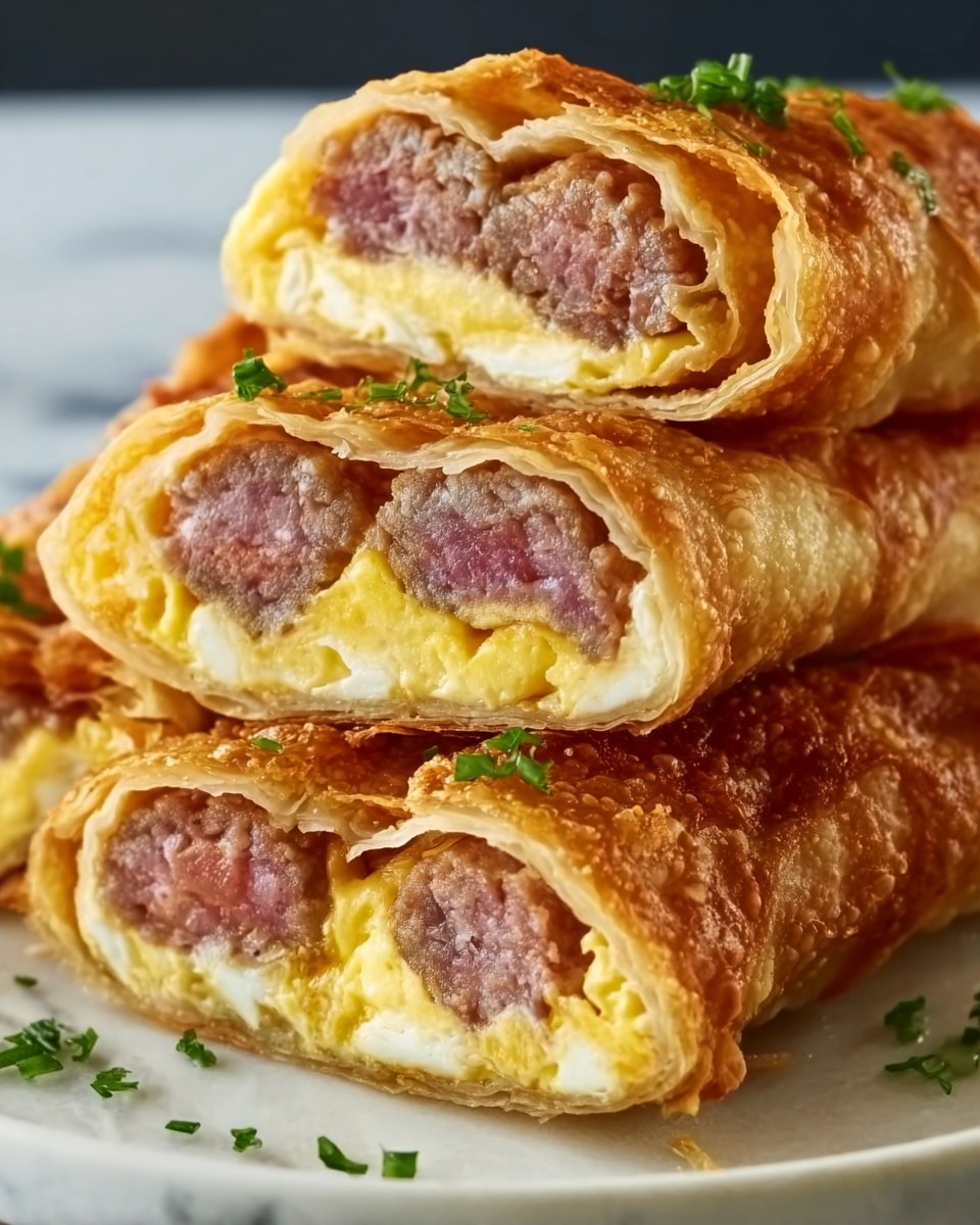 Reuben Egg Rolls: A Crispy Twist on a Classic Recipe - Recipe Image