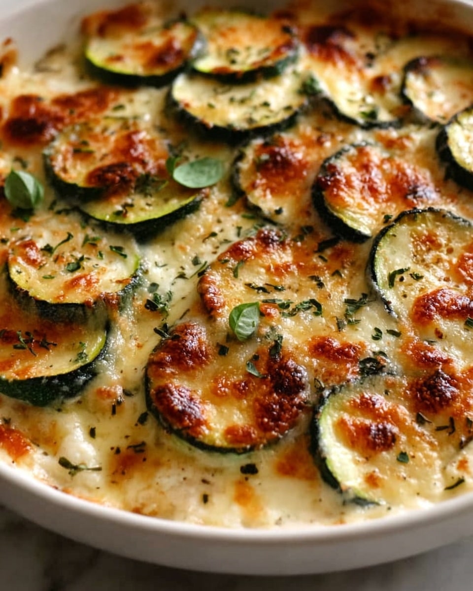 Baked Zucchini Cheese Recipe - Recipe Image
