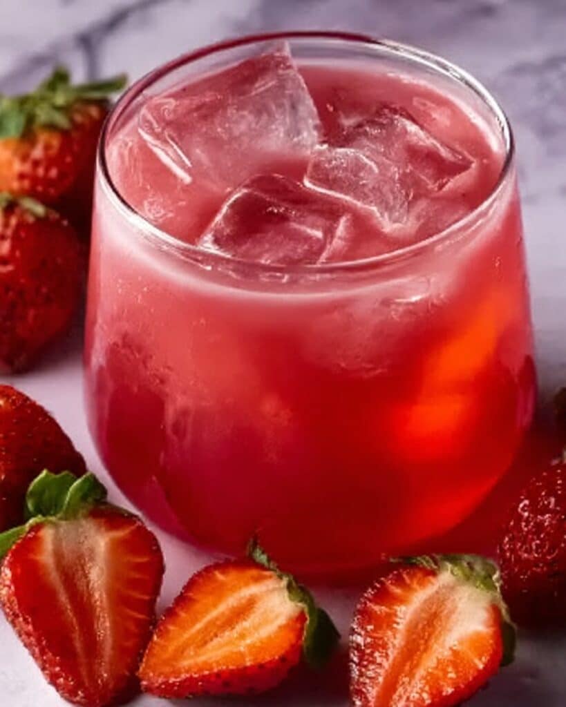 Strawberry Breeze – A Creamy and Refreshing Frozen Drink Recipe