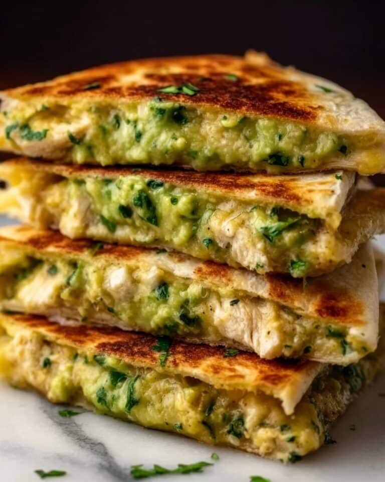 Mini Chicken Avocado Quesadillas Recipe