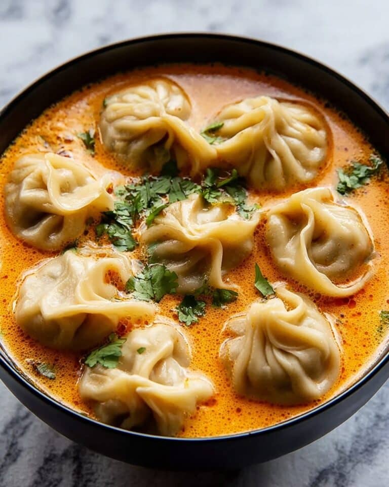 Thai Red Curry Dumpling Soup Recipe