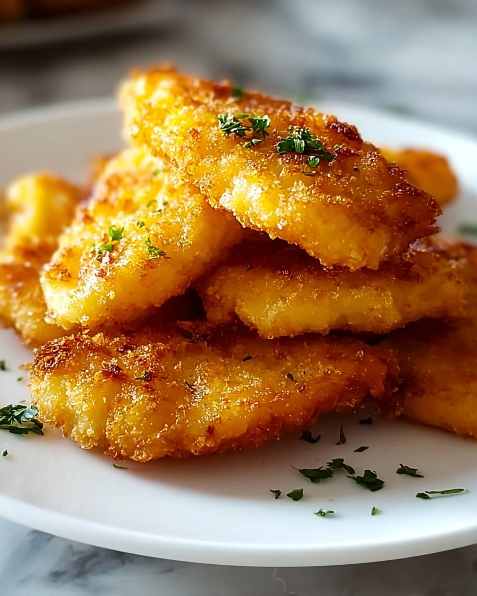 Oven-Baked Crispy Parmesan Chicken Tenders Recipe - Recipe Image