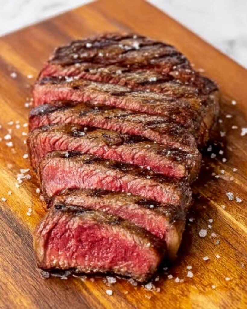Grilled Balsamic and Garlic Flank Steak Recipe