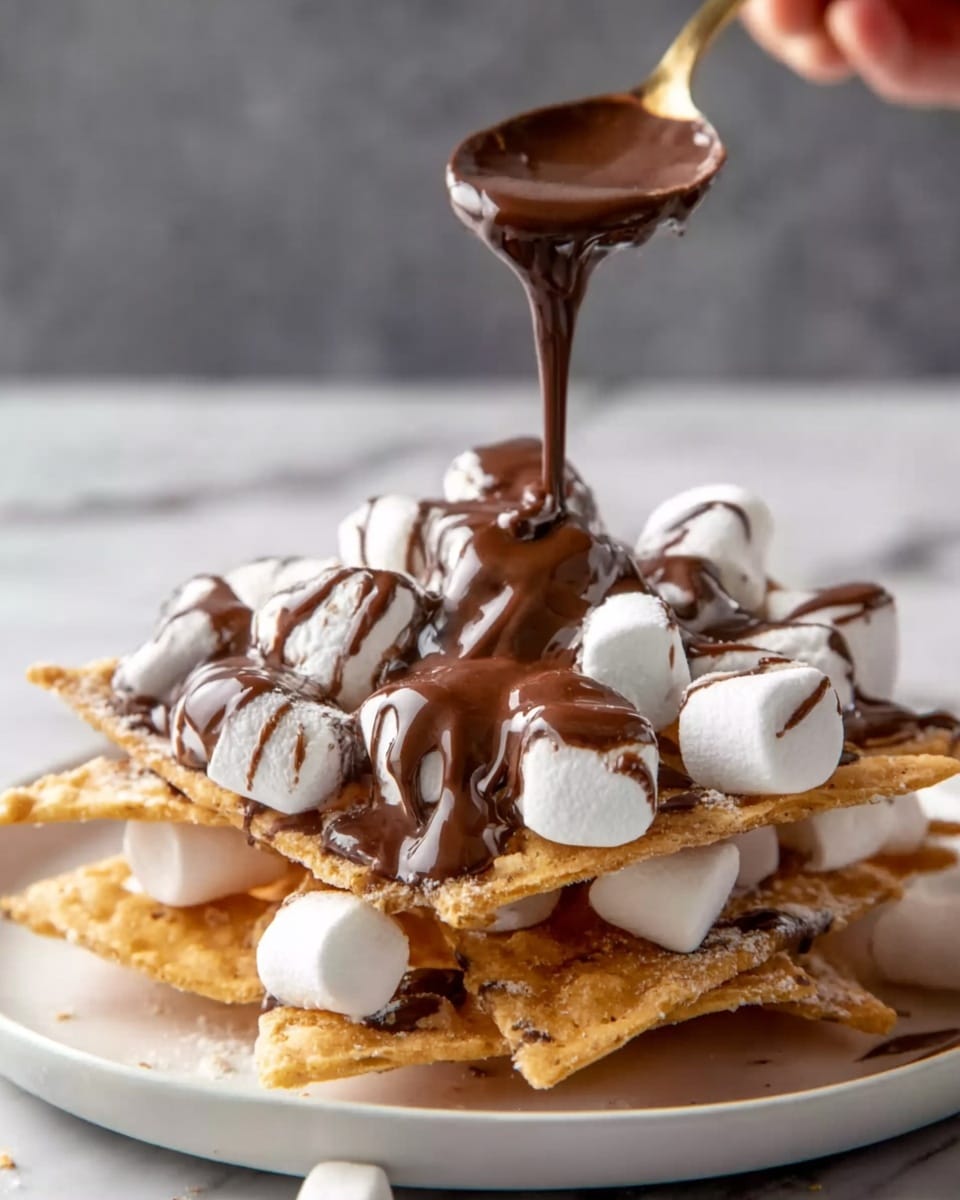 S’mores Nachos: A Fun and Irresistible Twist on a Classic Treat Recipe - Recipe Image