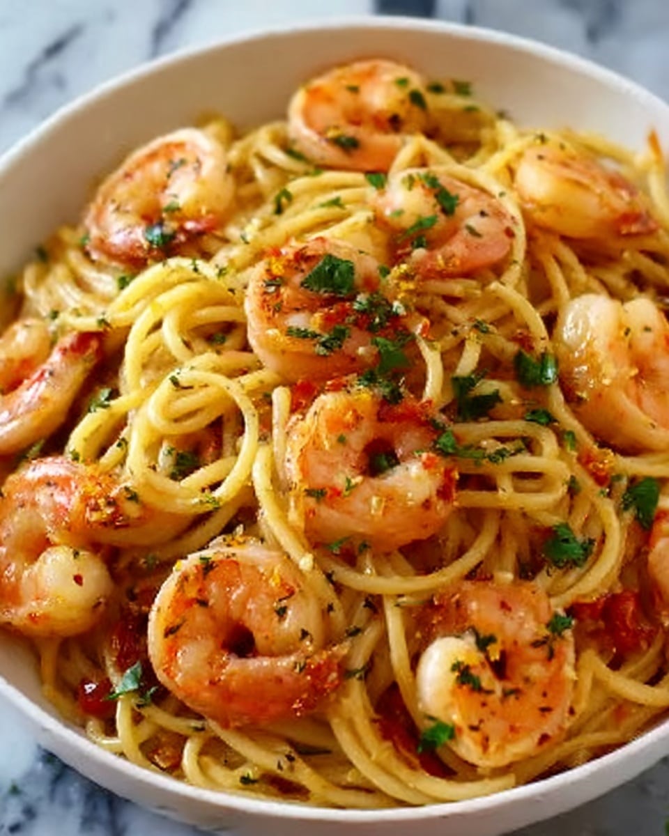Jamaican Shrimp Pasta Recipe - Recipe Image