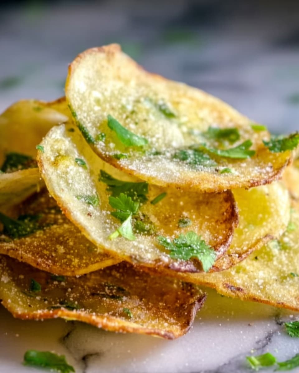 Crunchy Baked Avocado Chips Recipe - Recipe Image