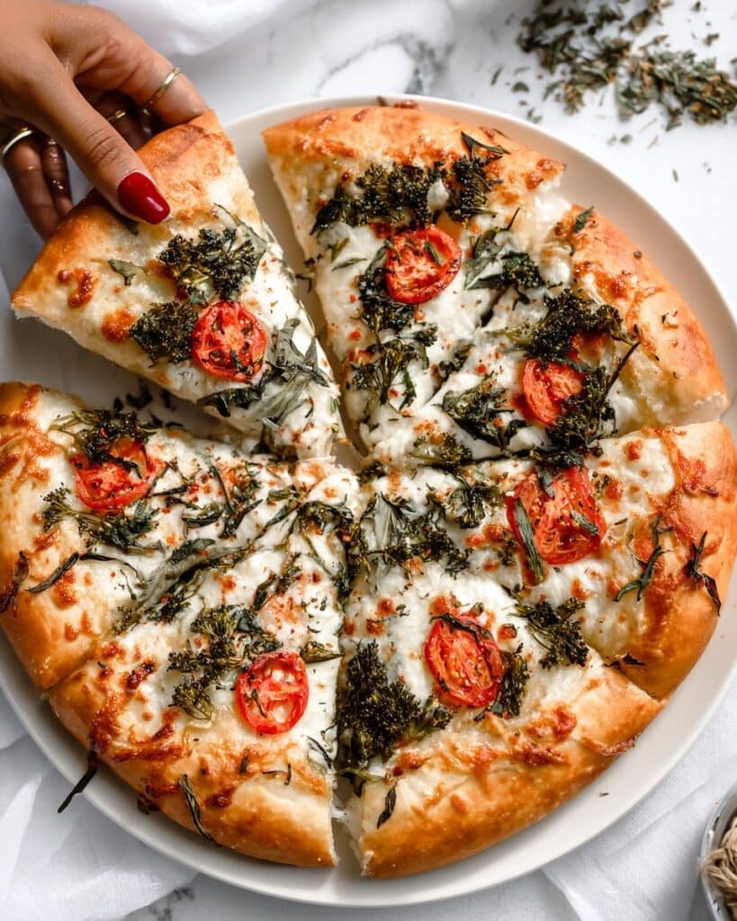 Veggie Ranch Crescent Pizza Recipe