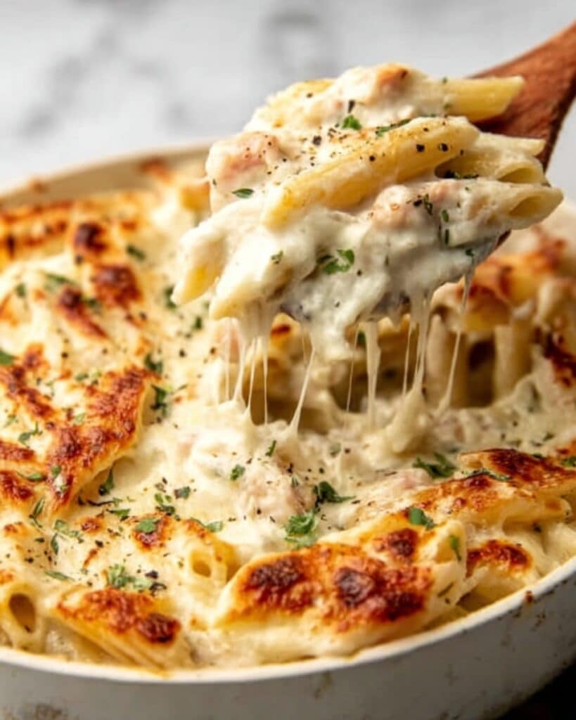 Chicken Alfredo Bake Recipe