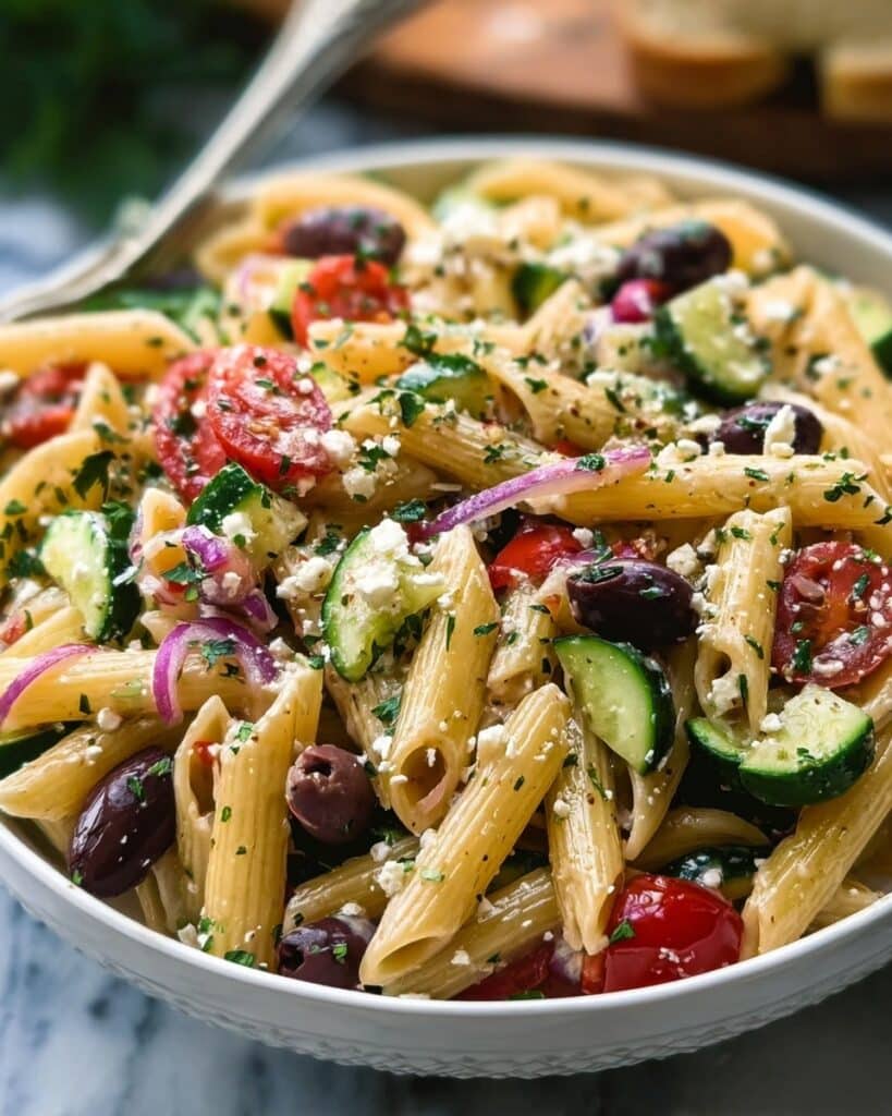 Mediterranean Pasta Salad Recipe