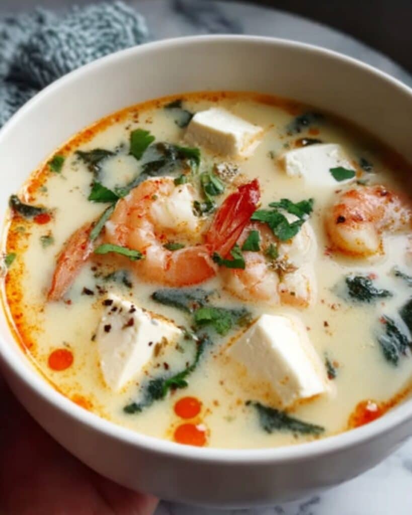Thai Coconut Chicken Soup Recipe