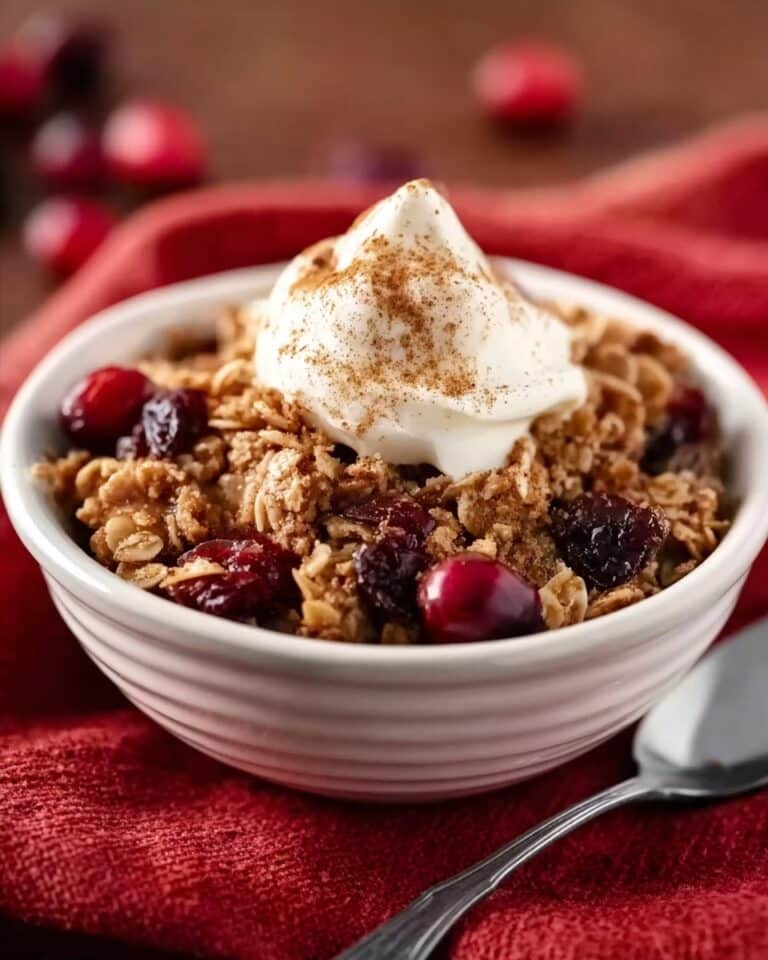 Apple Cranberry Crisp Recipe