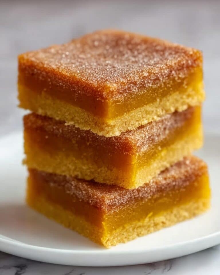 Pumpkin Snickerdoodle Blondies Recipe