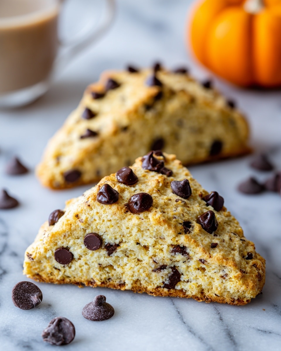 Pumpkin Chocolate Chip Scones Recipe - Recipe Image