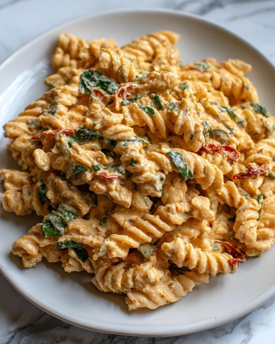 Crock Pot Salsa Ranch Chicken Pasta Recipe - Recipe Image