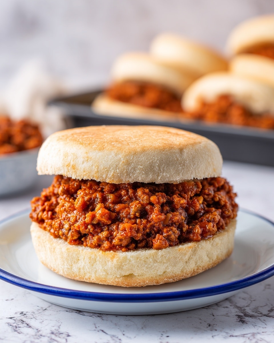 Chicken Parmesan Sloppy Joes Recipe - Recipe Image