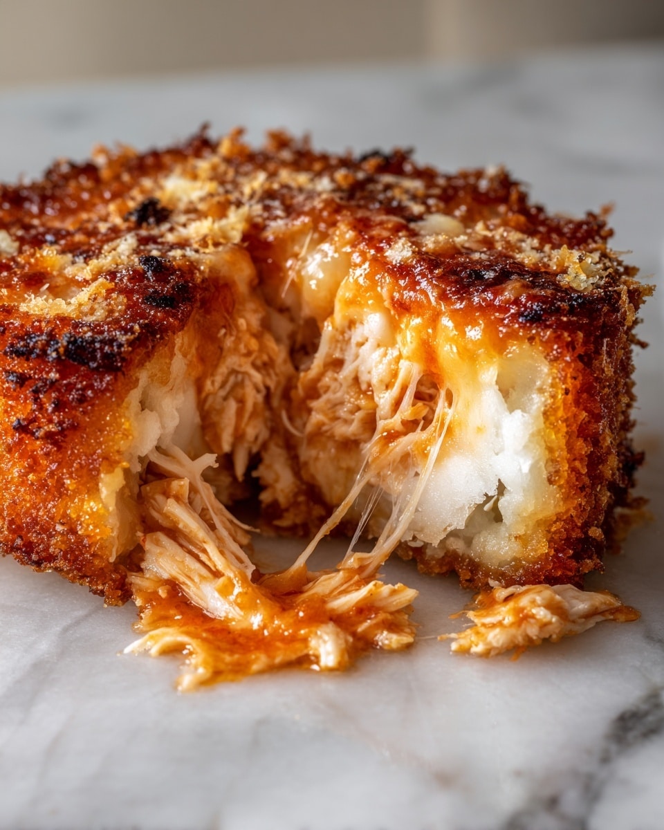 Ooey-Gooey Buffalo Chicken Pizza Pockets Recipe - Recipe Image