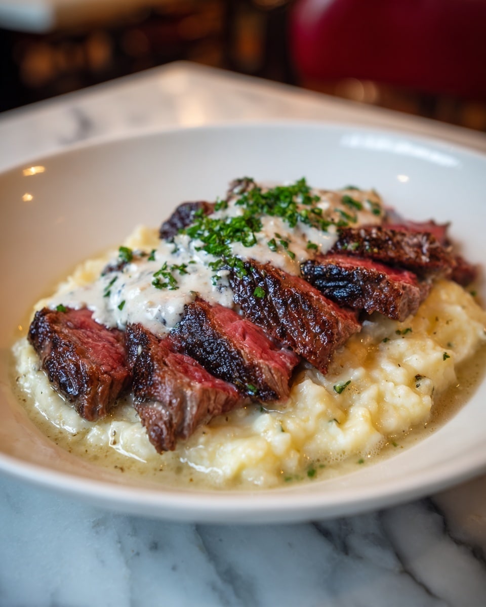 Loaded Baked Potato with Steak Bites Recipe - Recipe Image