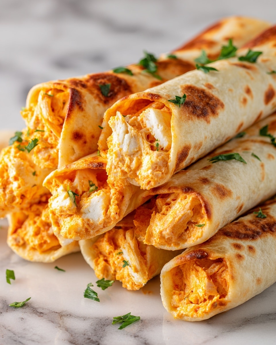 Cheesy Chicken Wraps Recipe - Recipe Image