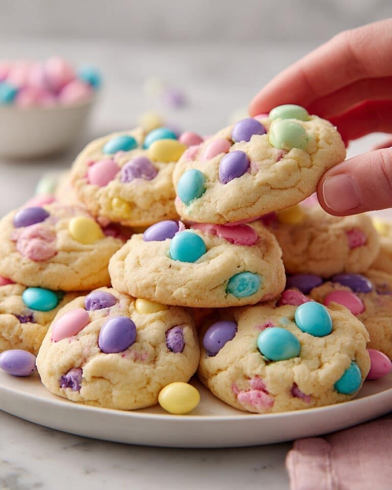 Easter M&M Cookies Recipe