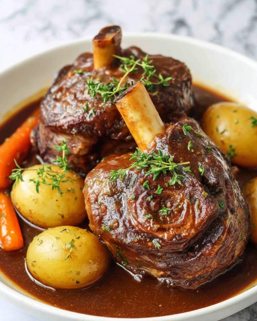 Braised Lamb Shanks: A Hearty Delight Recipe