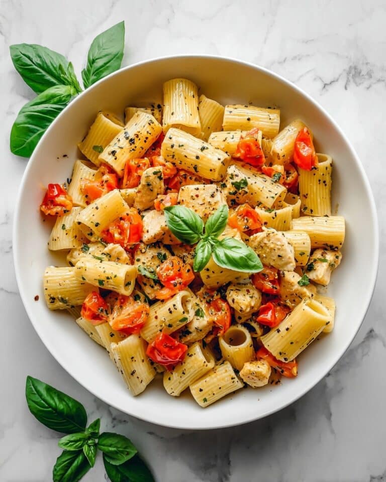 Bruschetta Chicken Pasta Recipe