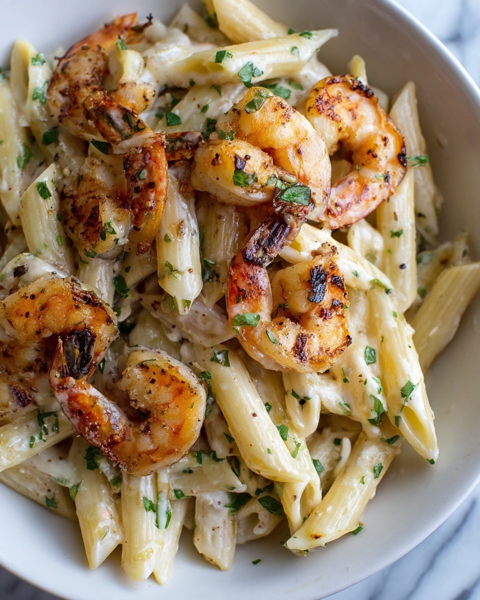 Creamy Cajun Pasta with Chicken or Shrimp Recipe - Recipe Image