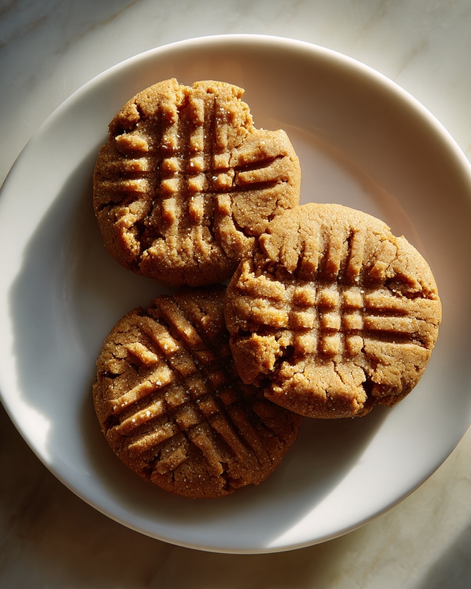 Easy Peanut Butter Cookies Recipe - Recipe Image