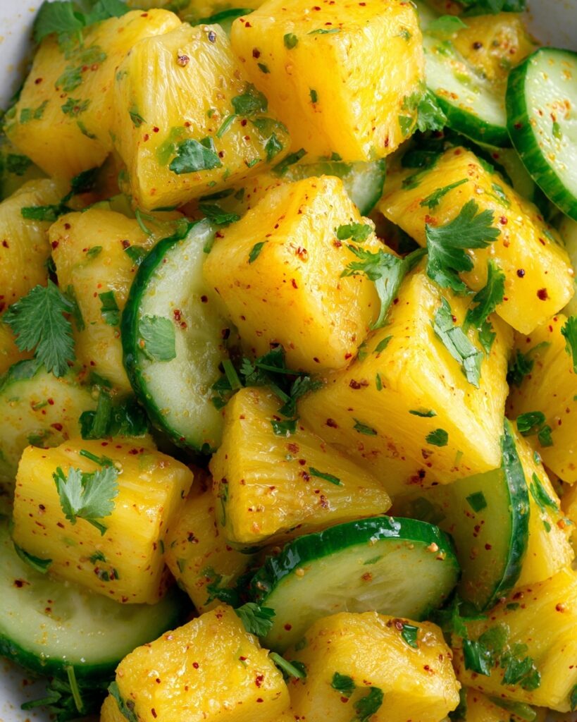 Pineapple Cucumber Salad Recipe