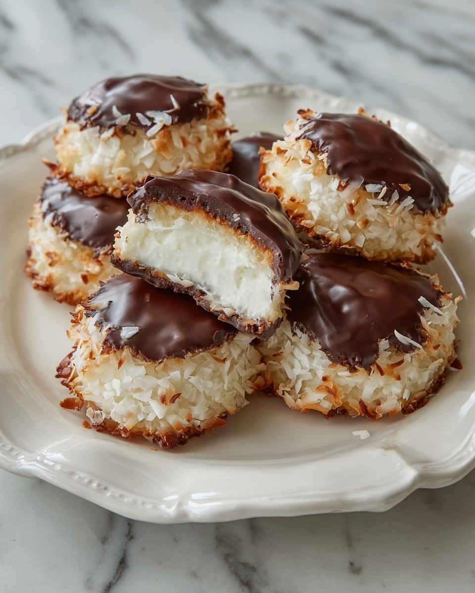 No-Bake Coconut Cream Balls Recipe - Recipe Image