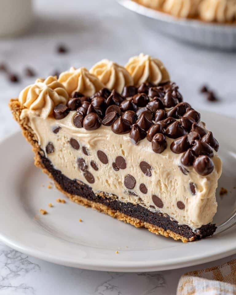 Chocolate Chip Cookie Dough Pie Recipe