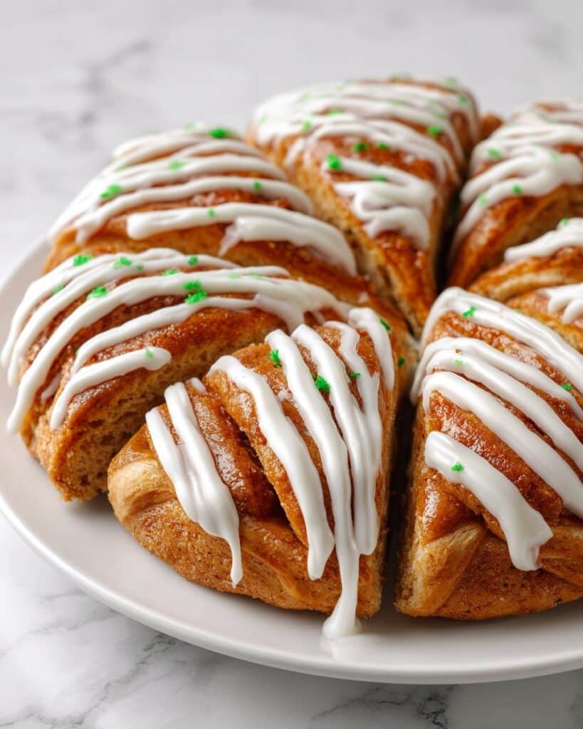 Cinnamon-Sugar Pizza Made with Crescent Rolls Recipe