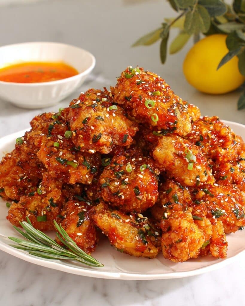 Crispy Hawaiian Style Korean Fried Chicken Recipe