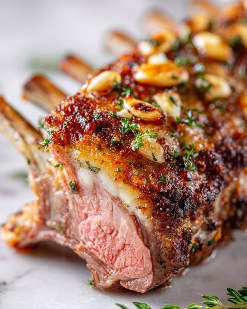 Slow-Roasted Lamb Shoulder with Garlic, Rosemary, and Lemon Recipe