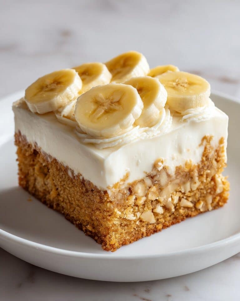 Amazing Banana Bread Cake with Cream Cheese Frosting Recipe