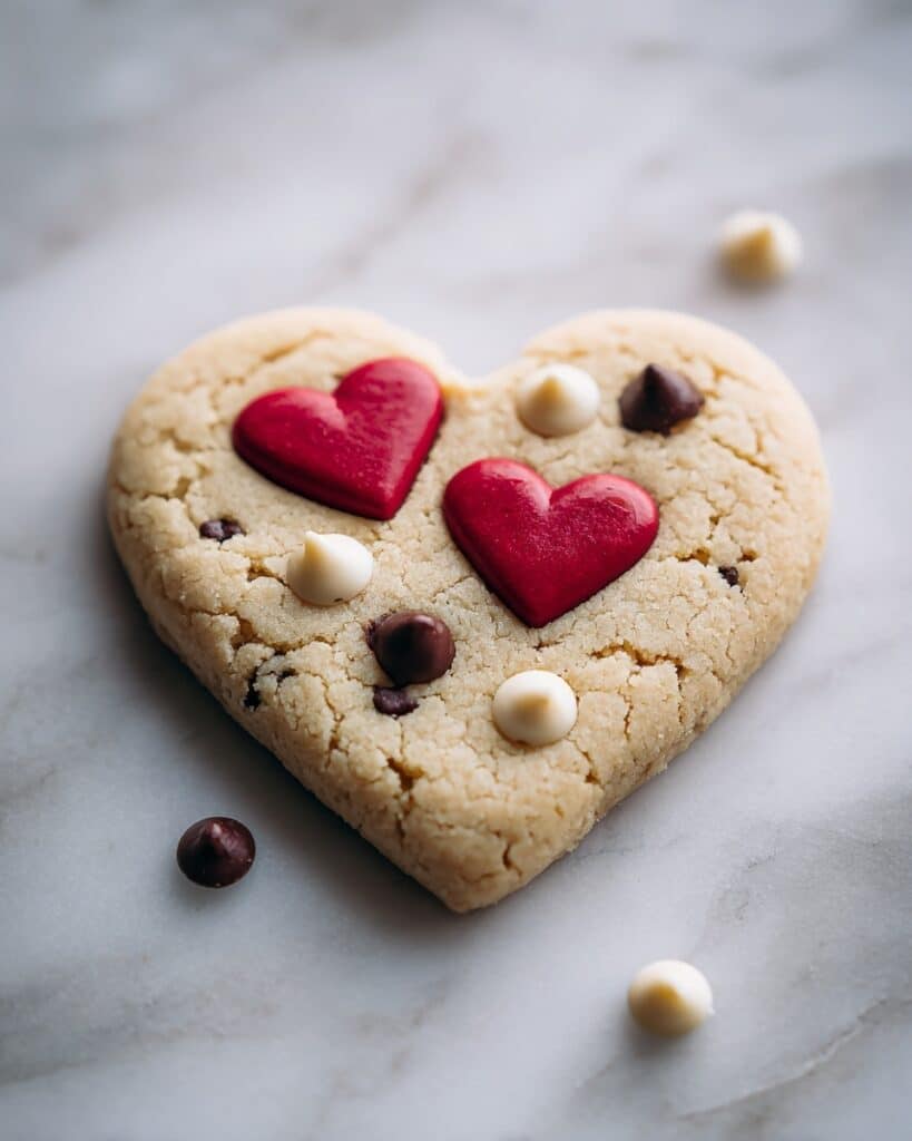 Chocolate Chip Cookie Dough Hearts Recipe