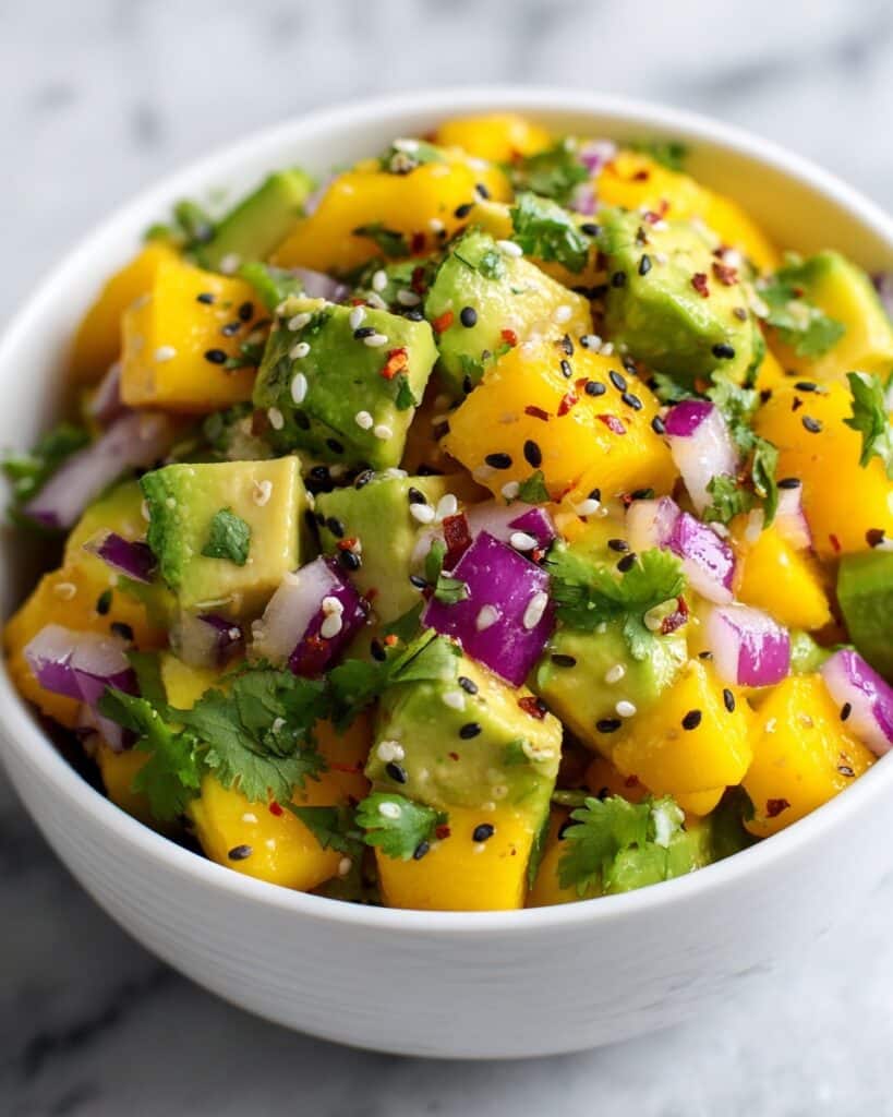 Avocado Mango Salad Recipe