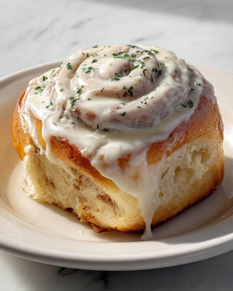 Savory Breakfast Rolls Drizzled With Béarnaise Recipe