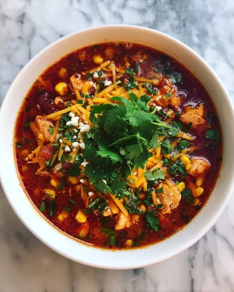 Street Corn Chicken Chili Recipe