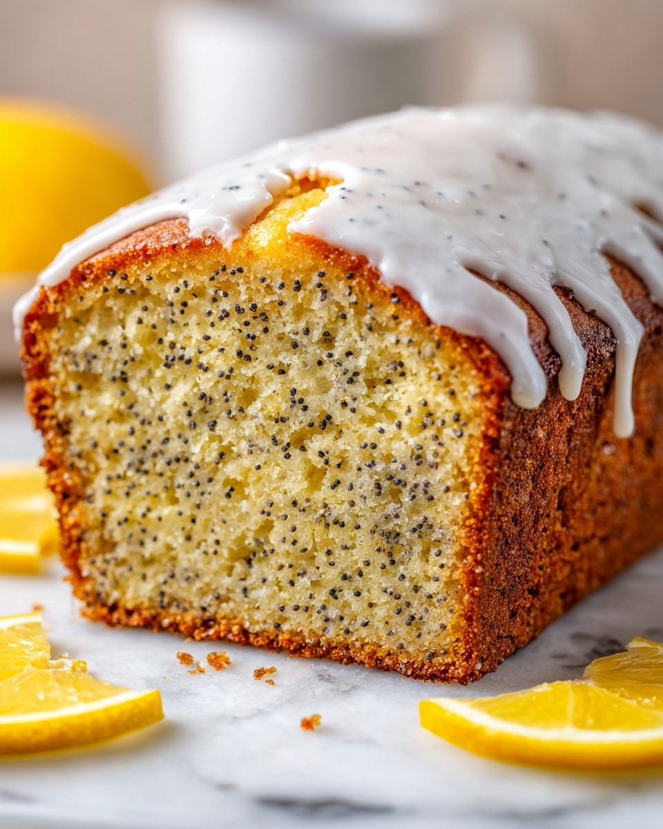 Lemon Pound Cake with Lemon Glaze Recipe - Recipe Image