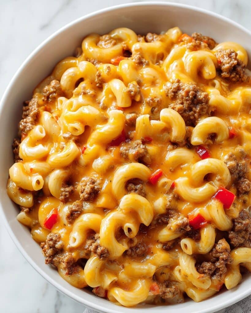 Easy Creamy Taco Mac Recipe