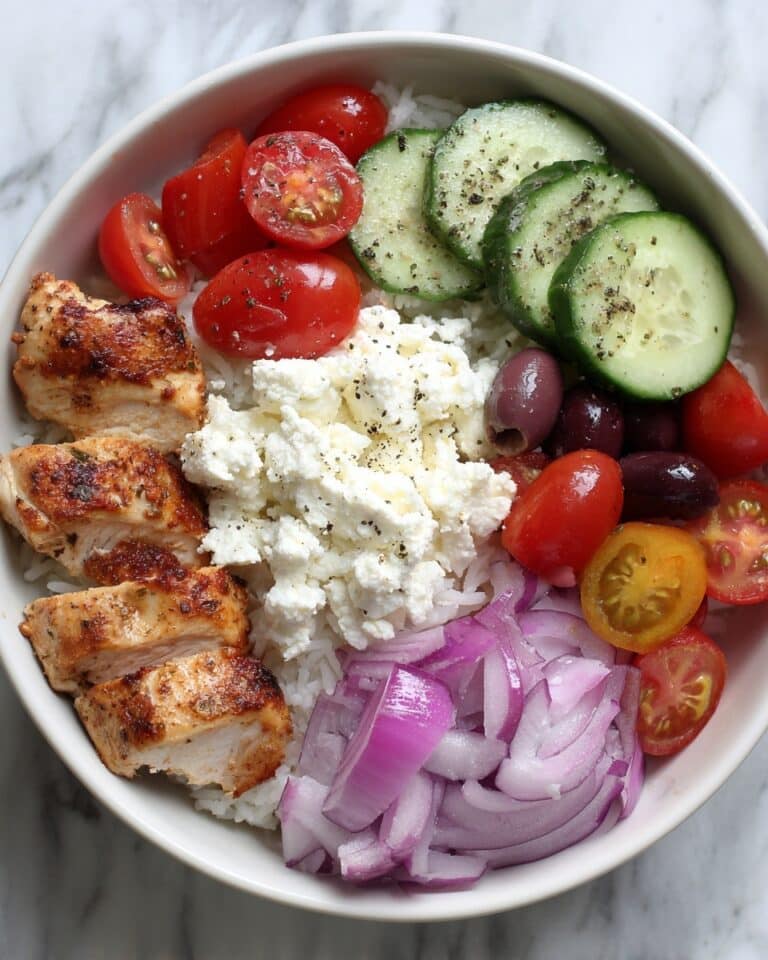 Greek Chicken Bowls Recipe