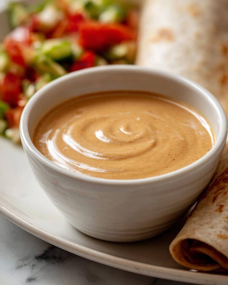 Creamy Chipotle Burrito Sauce Recipe