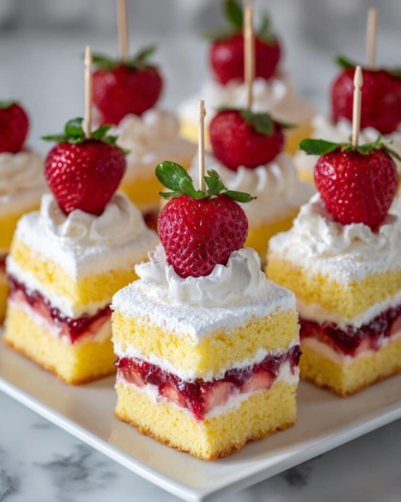 Strawberry Shortcake Kabobs Recipe
