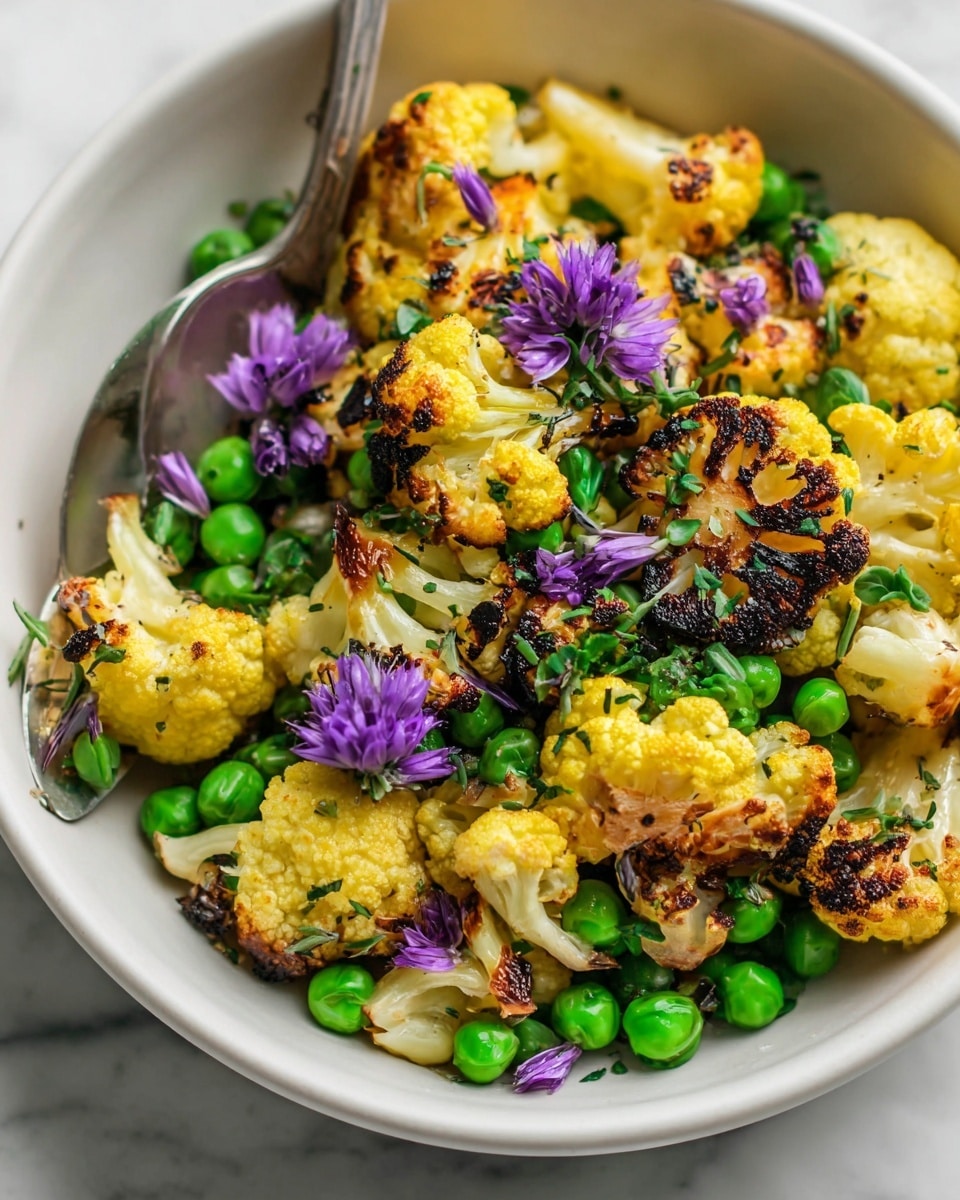 Curry Roasted Cauliflower Sweet Potato Salad Recipe - Recipe Image