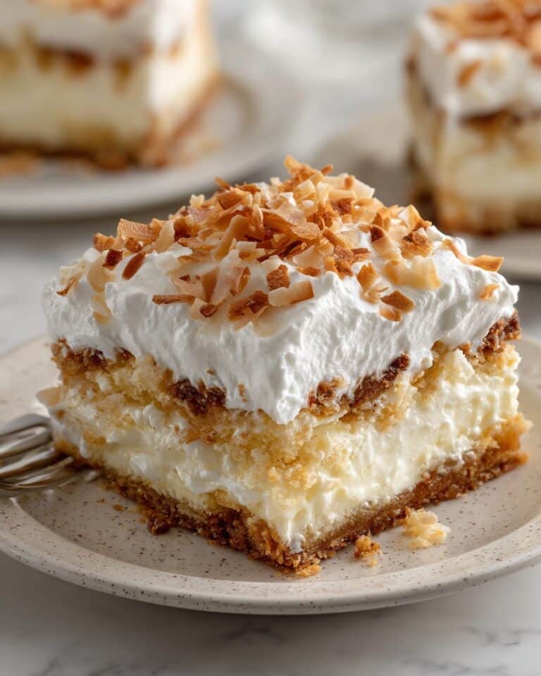 Island Dream Coconut Cream Bars Recipe